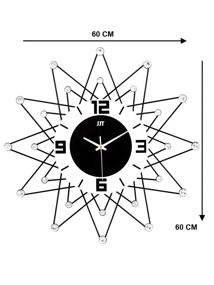 Abstract shaped wall clock