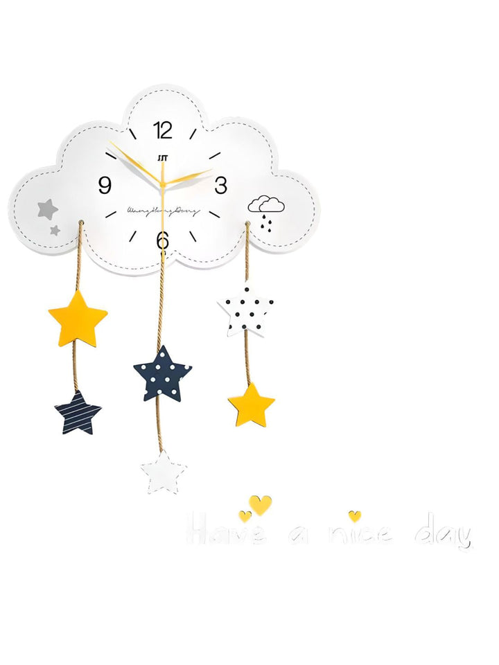 Abstract shaped wall clock