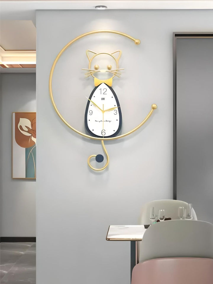 Abstract shaped wall clock
