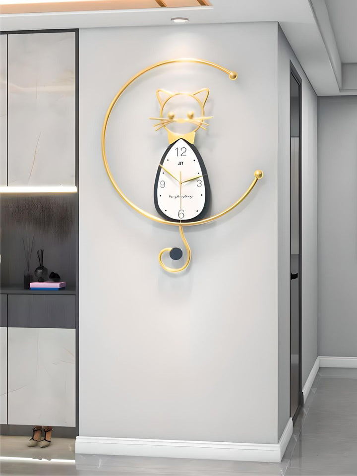 Abstract shaped wall clock
