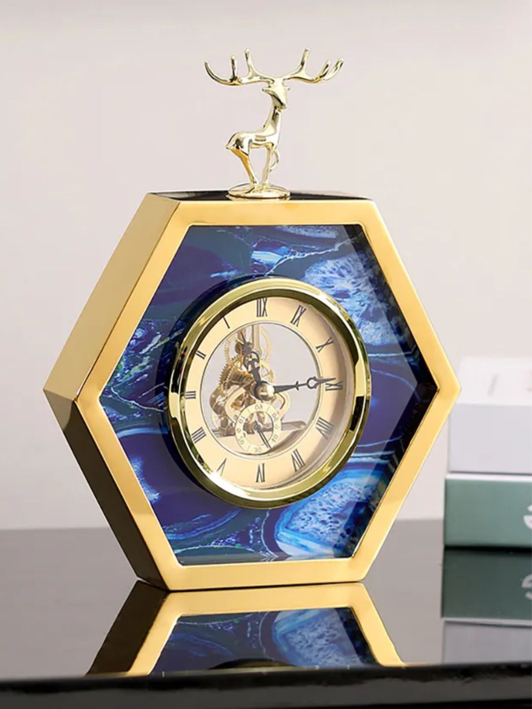 Abstract shaped wall clock