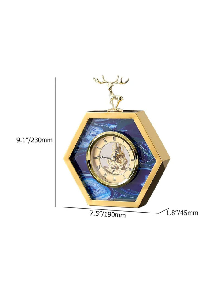 Abstract shaped wall clock