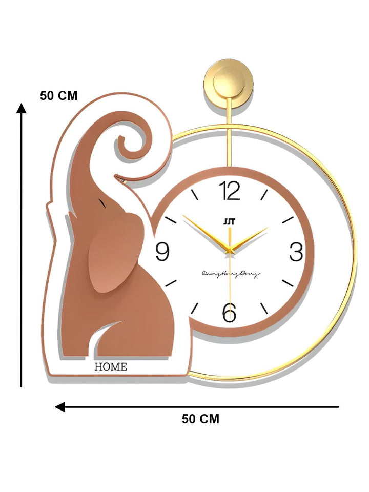 Abstract shaped wall clock