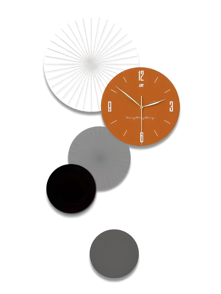 Abstract shaped wall clock