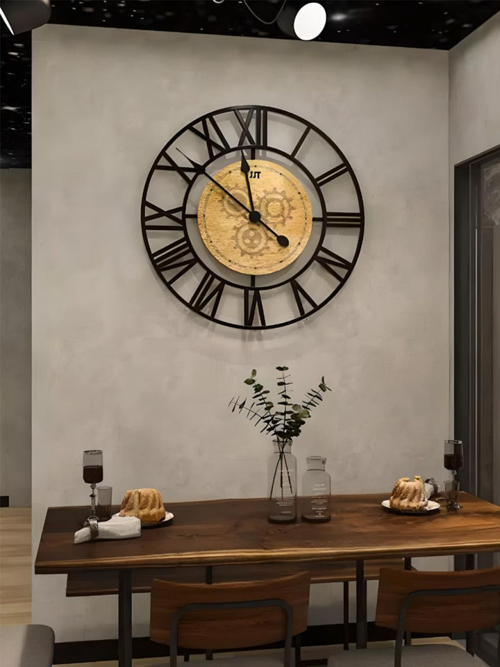 Abstract shaped wall clock