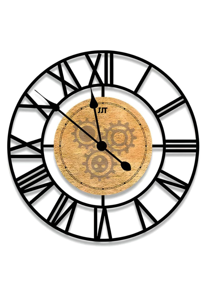Abstract shaped wall clock