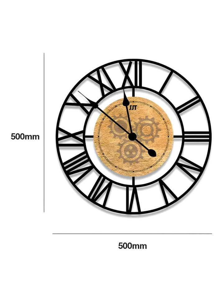 Abstract shaped wall clock