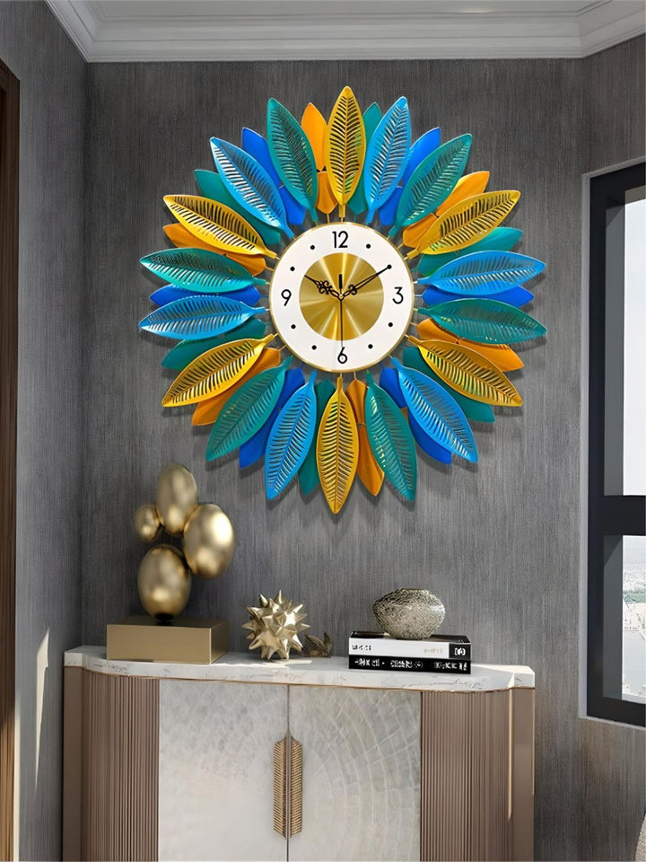 Abstract shaped wall clock