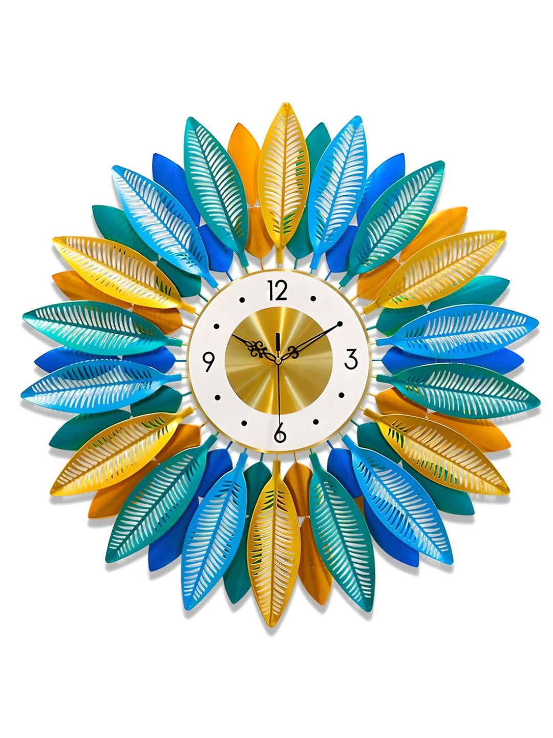 Abstract shaped wall clock