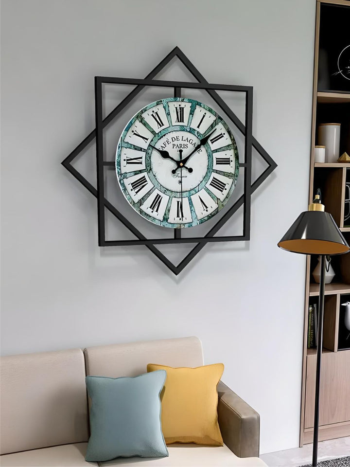Abstract shaped wall clock