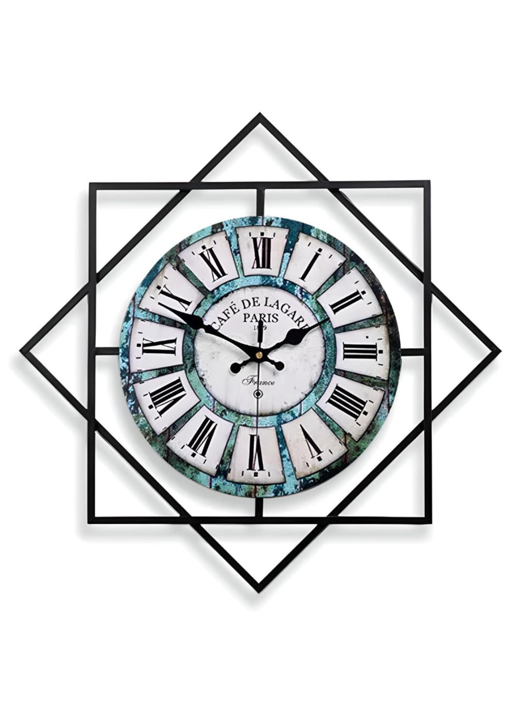 Abstract shaped wall clock
