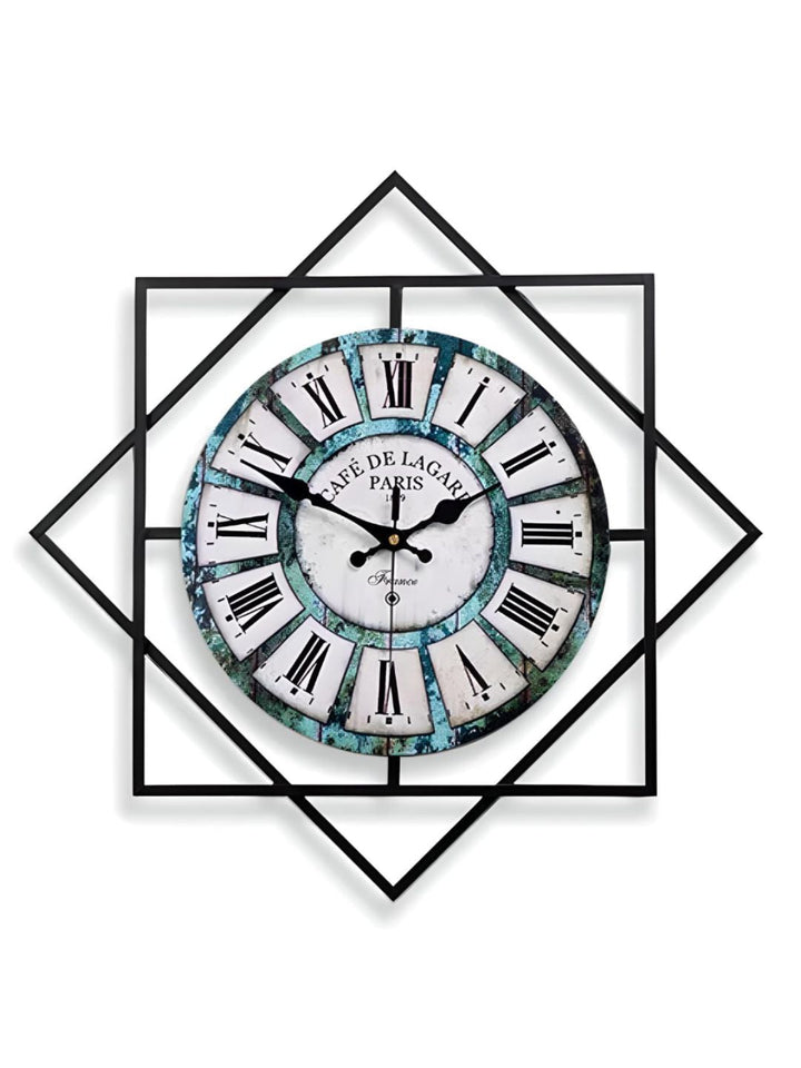 Abstract shaped wall clock