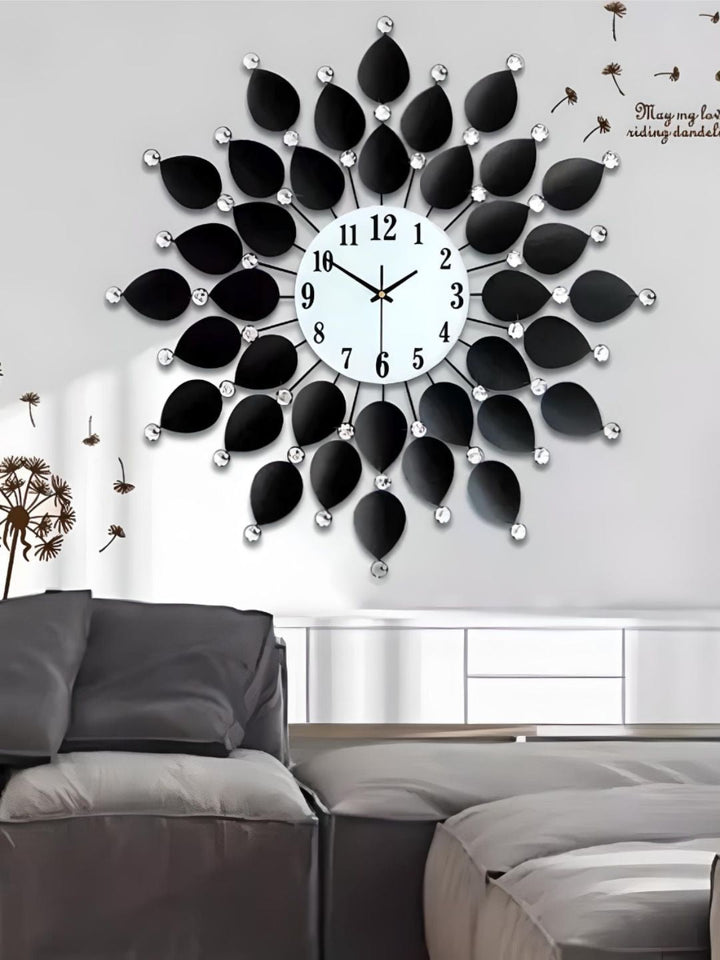 Abstract shaped wall clock