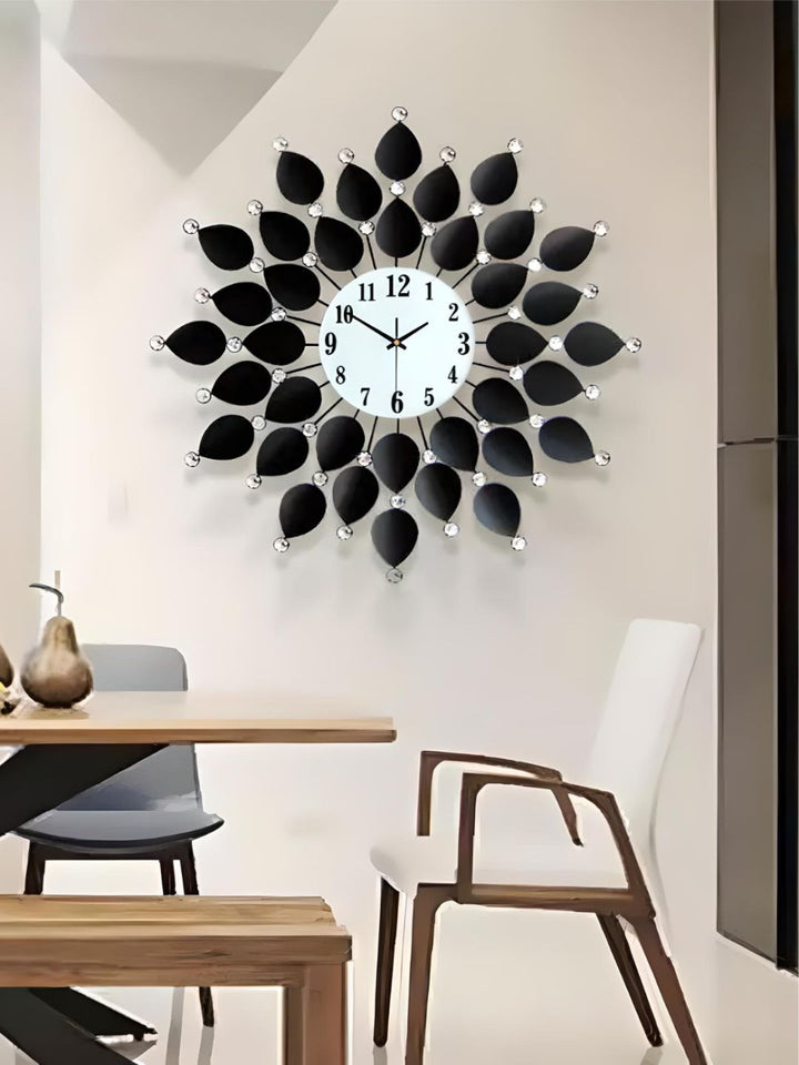 Abstract shaped wall clock
