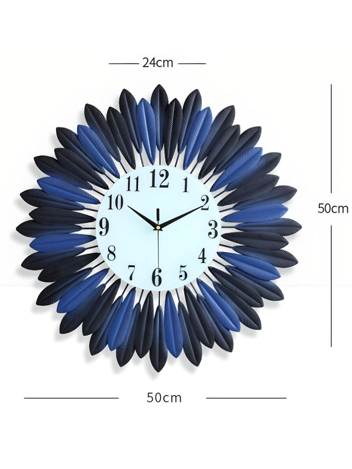 Abstract shaped wall clock
