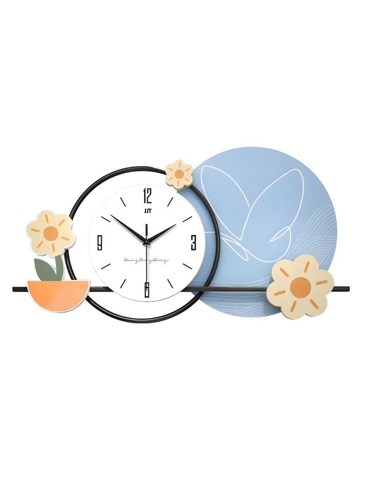 Abstract shaped wall clock