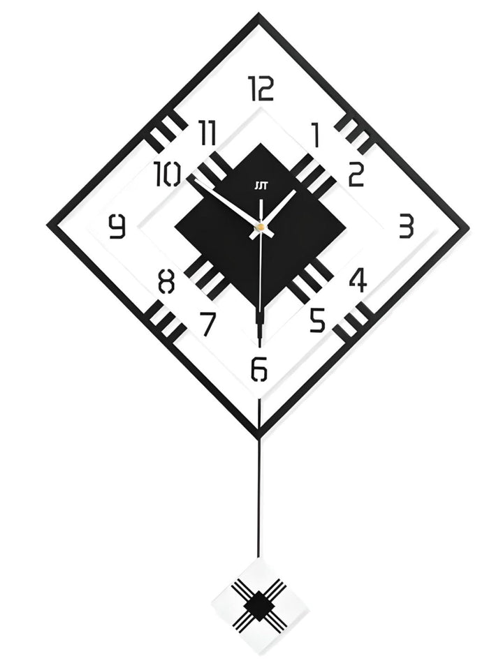Abstract shaped wall clock