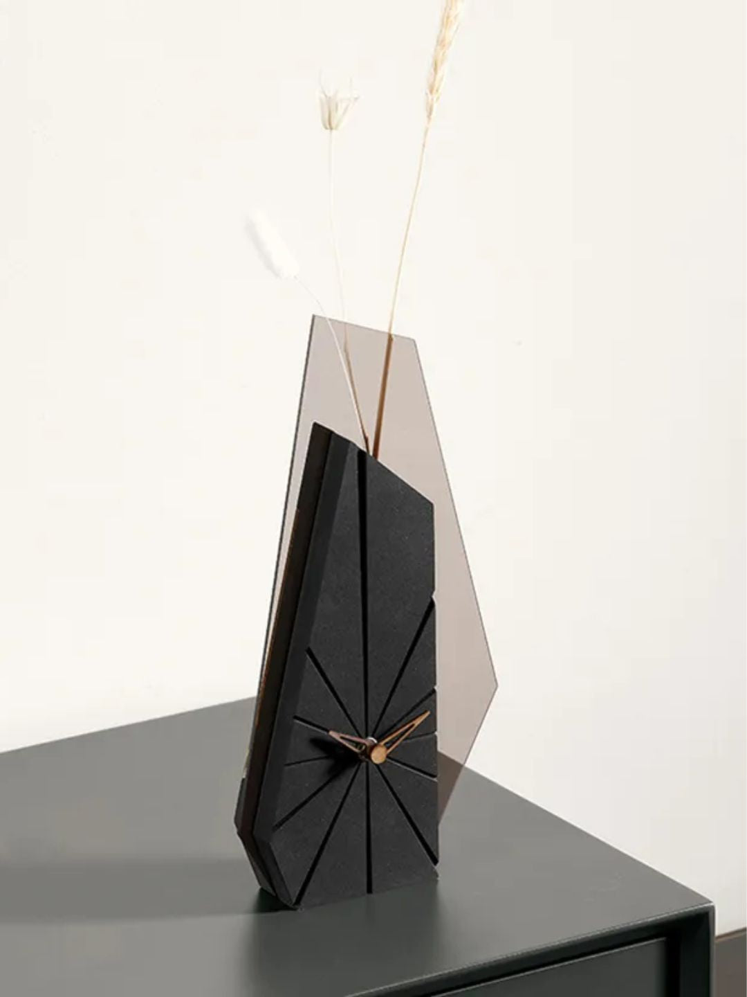 Abstract shaped wall clock