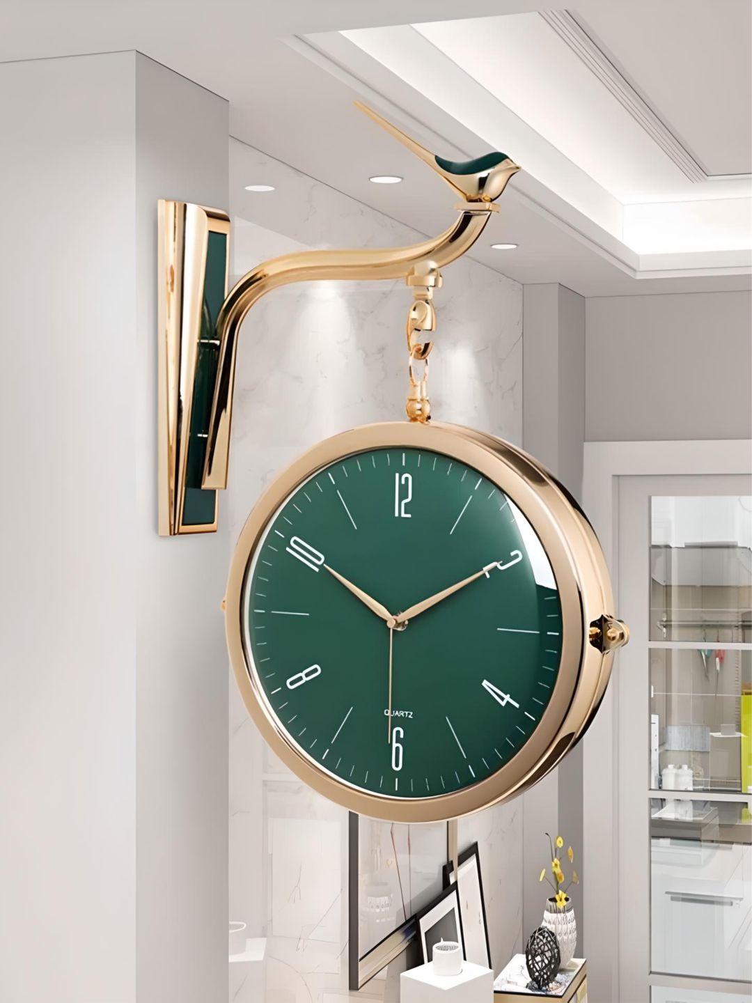 Abstract shaped wall clock