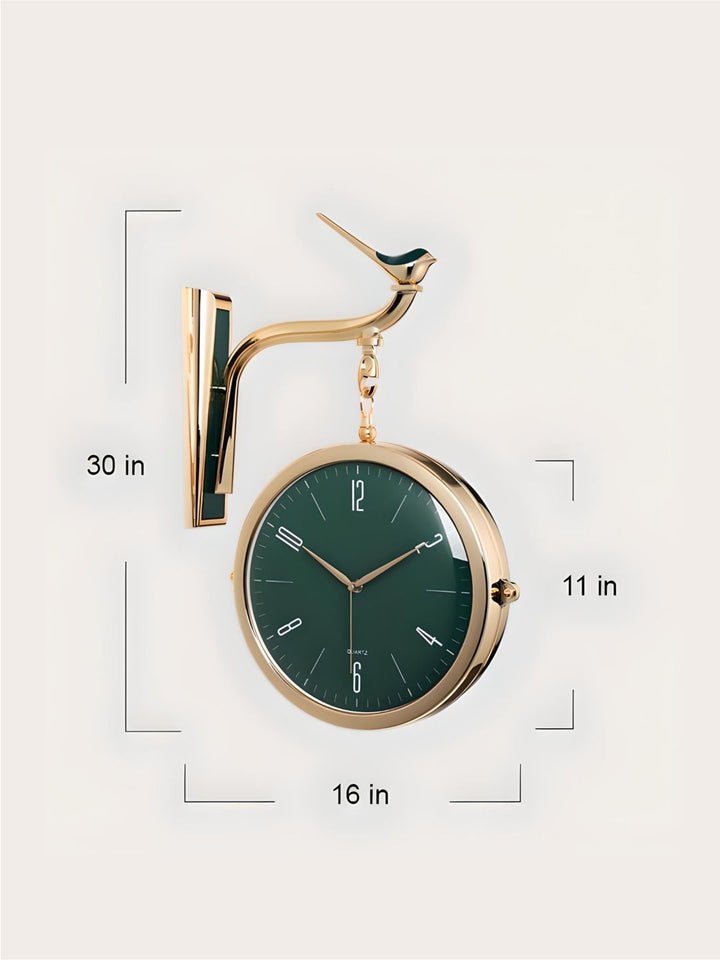 Abstract shaped wall clock