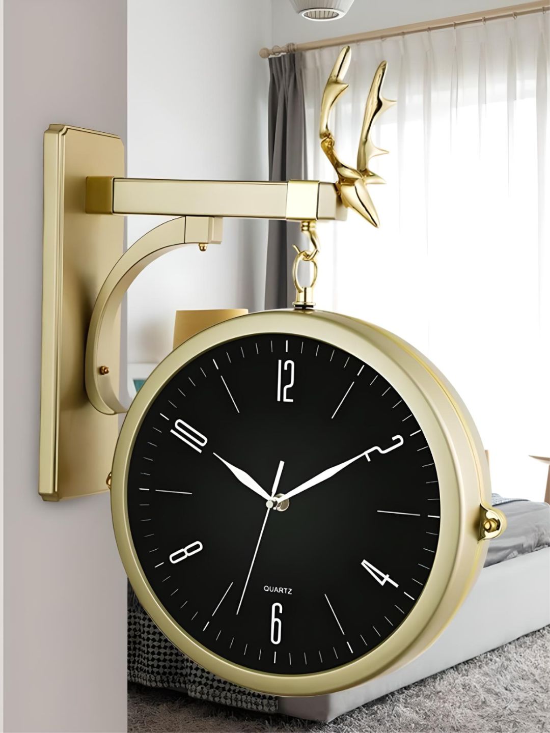 Abstract shaped wall clock