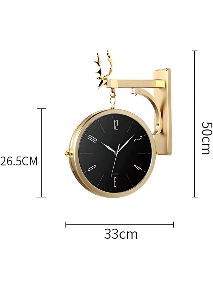 Abstract shaped wall clock