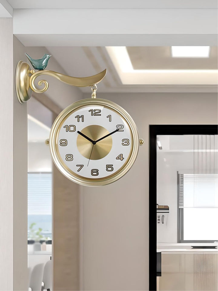 Abstract shaped wall clock