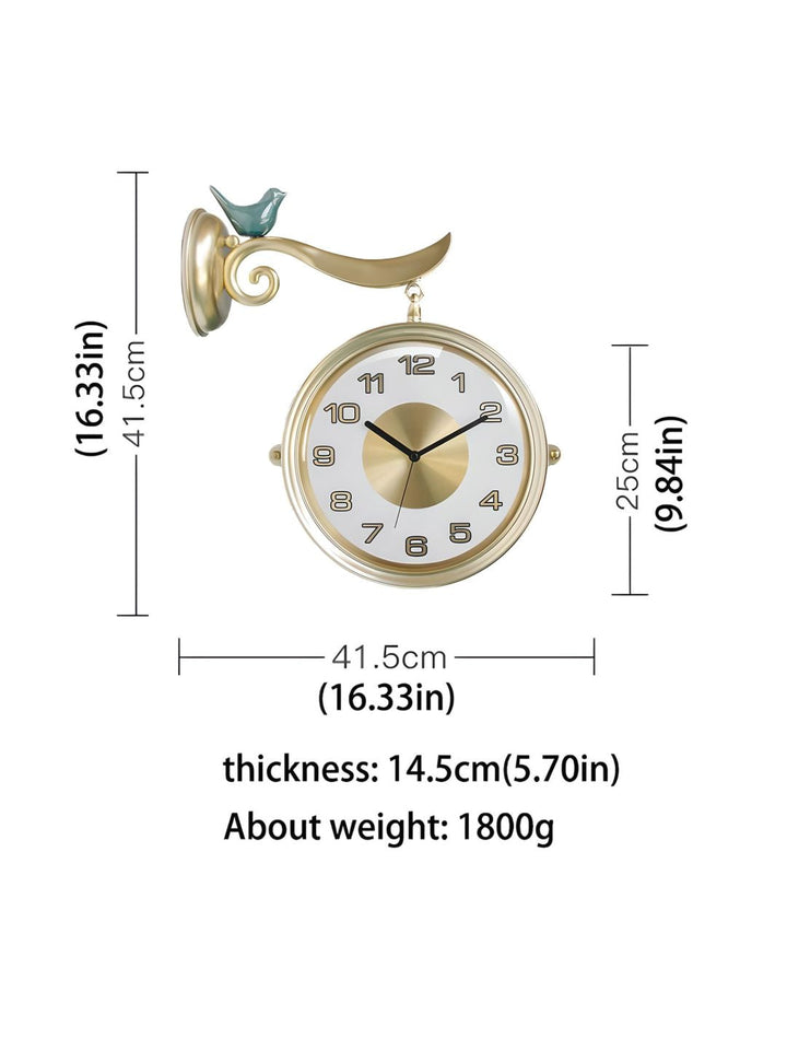 Abstract shaped wall clock