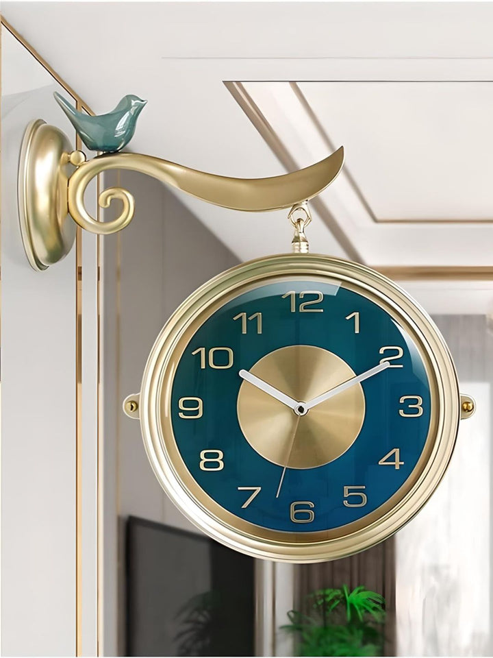 Abstract shaped wall clock
