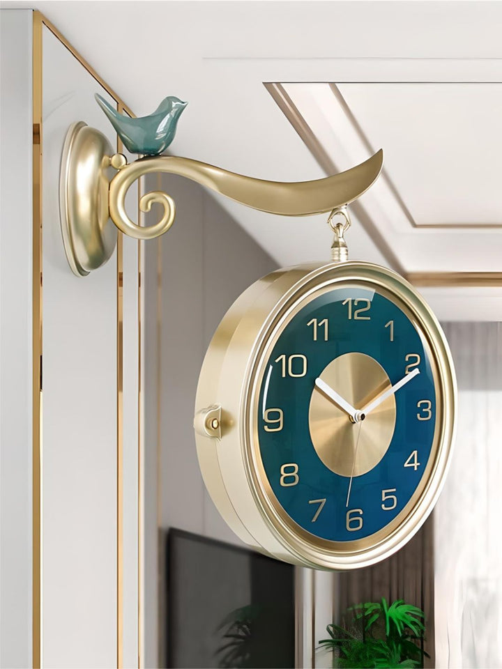 Abstract shaped wall clock