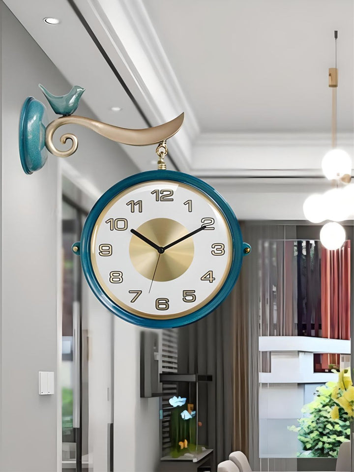 Abstract shaped wall clock