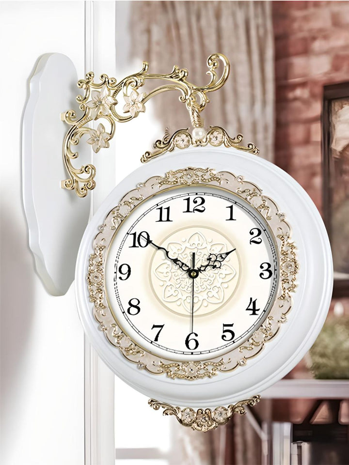 Abstract shaped wall clock