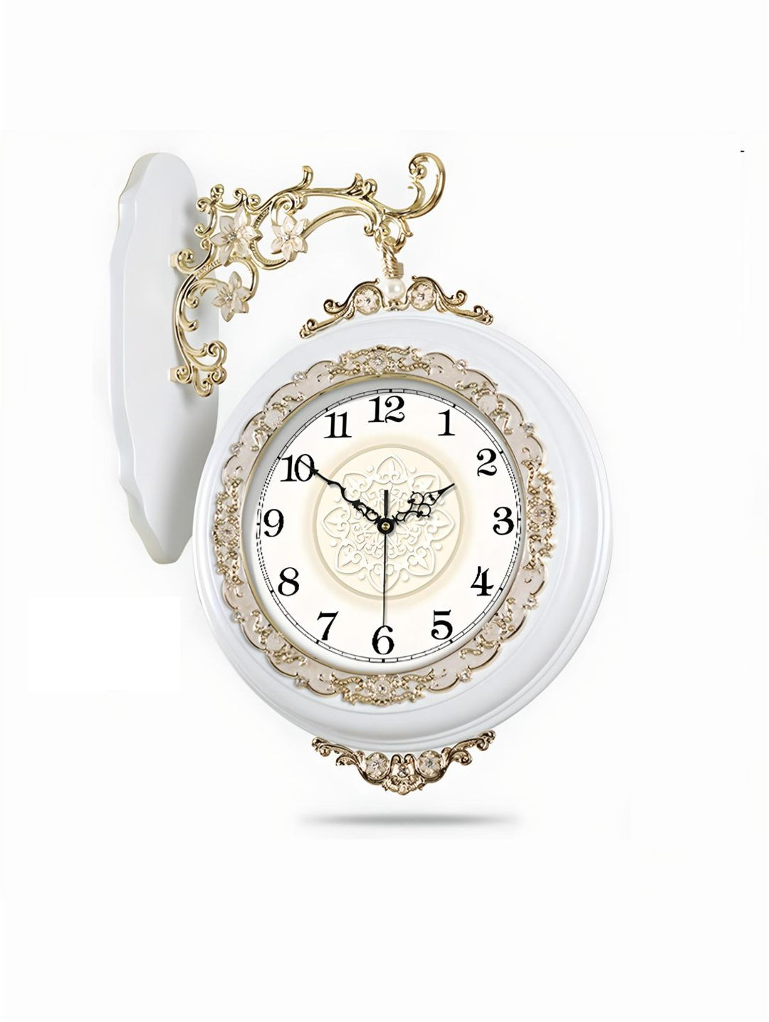 Abstract shaped wall clock