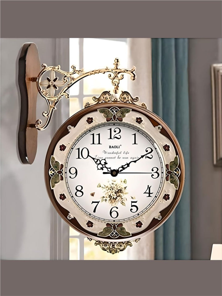 Abstract shaped wall clock
