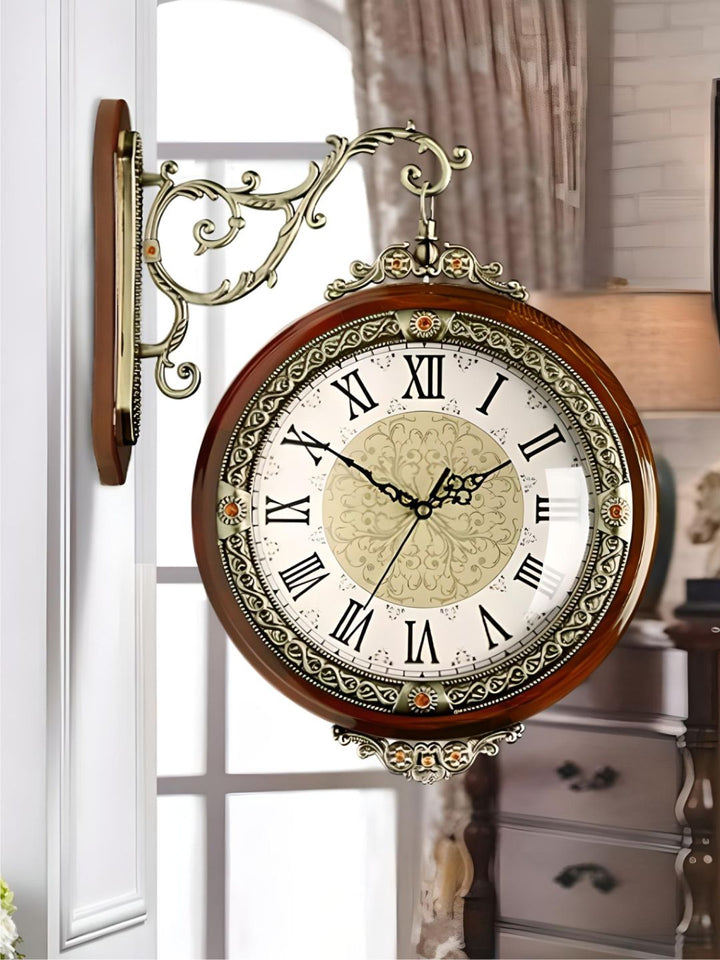 Abstract shaped wall clock