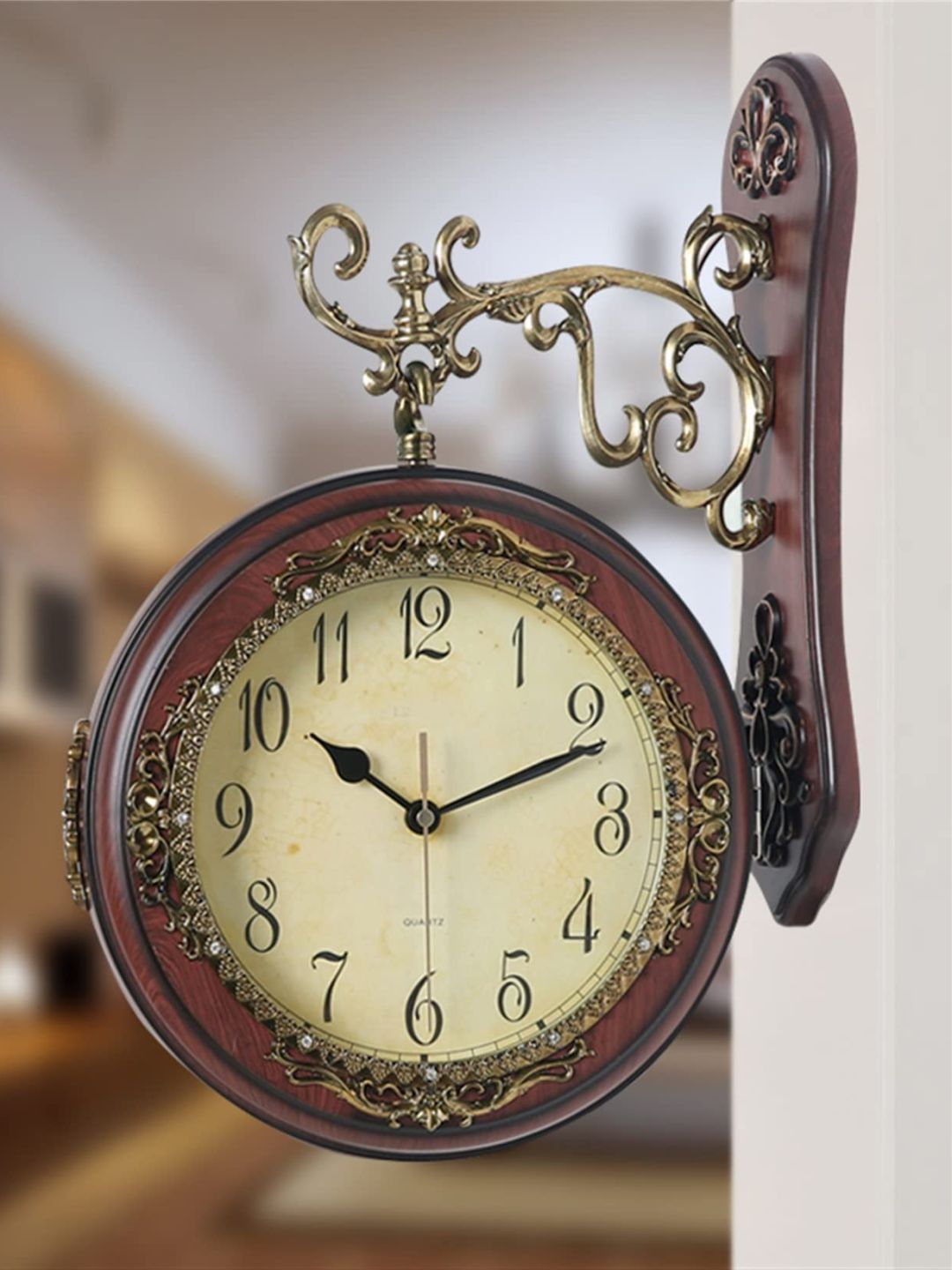 Abstract shaped wall clock