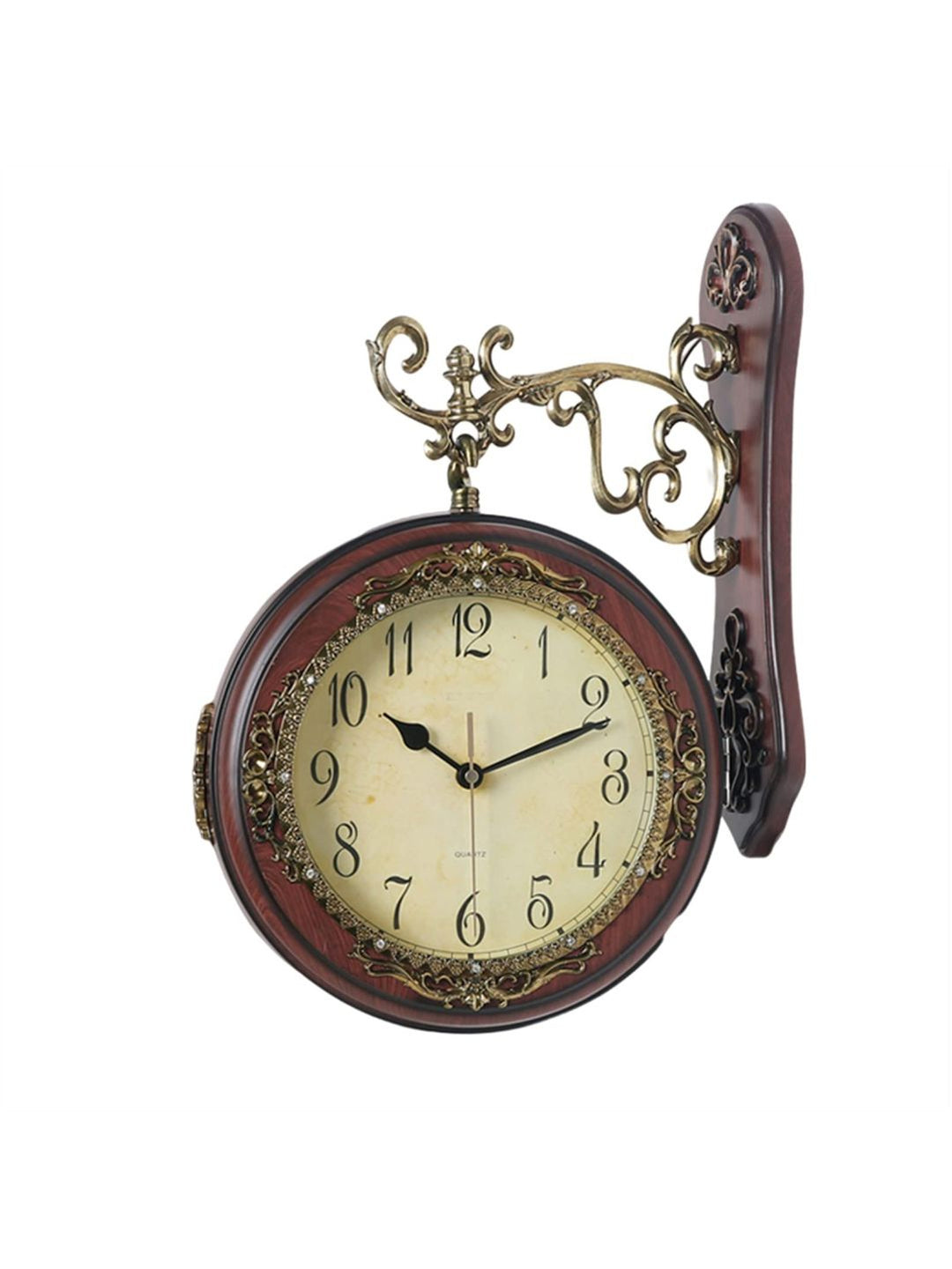 Abstract shaped wall clock