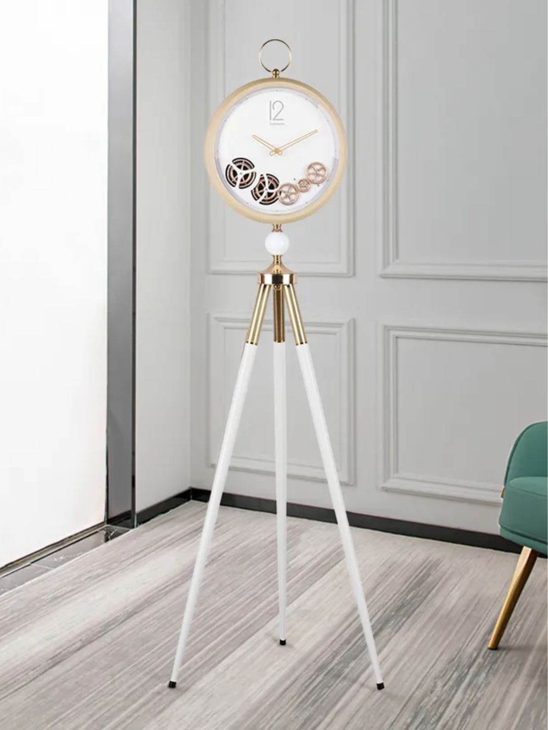 Abstract shaped wall clock
