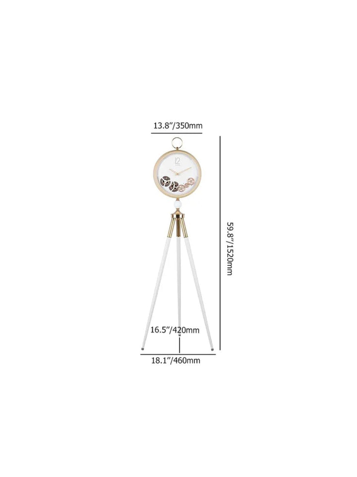 Abstract shaped wall clock