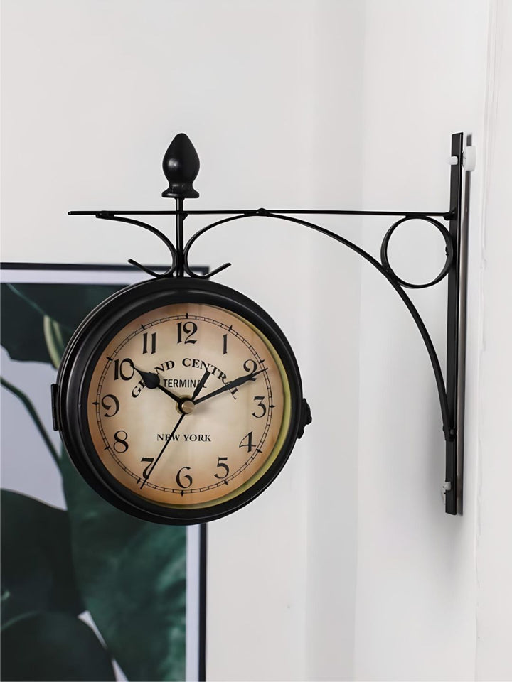 Abstract shaped wall clock