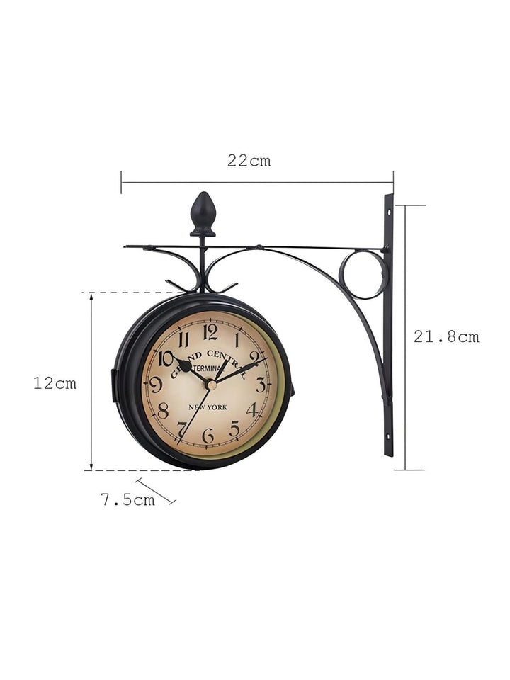 Abstract shaped wall clock