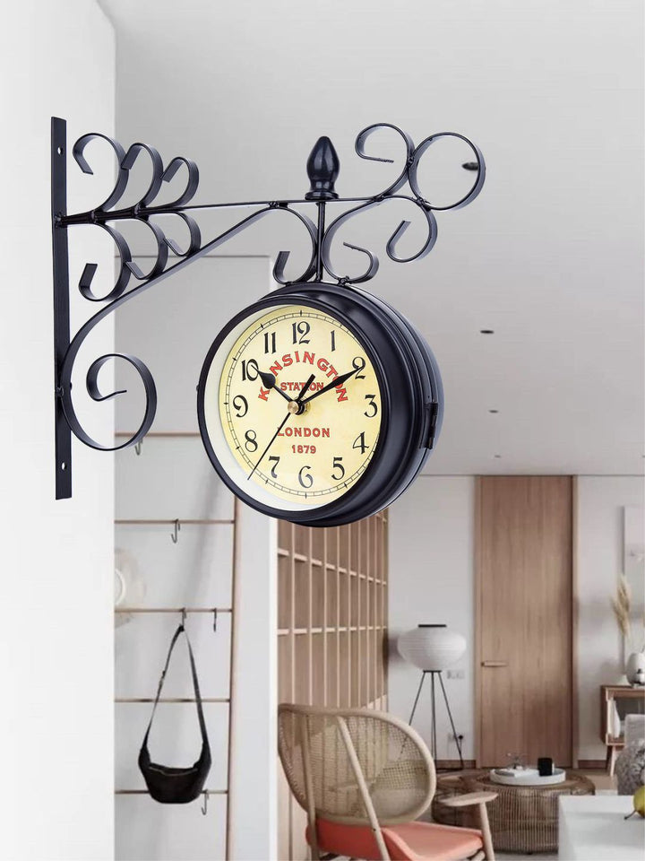 Abstract shaped wall clock
