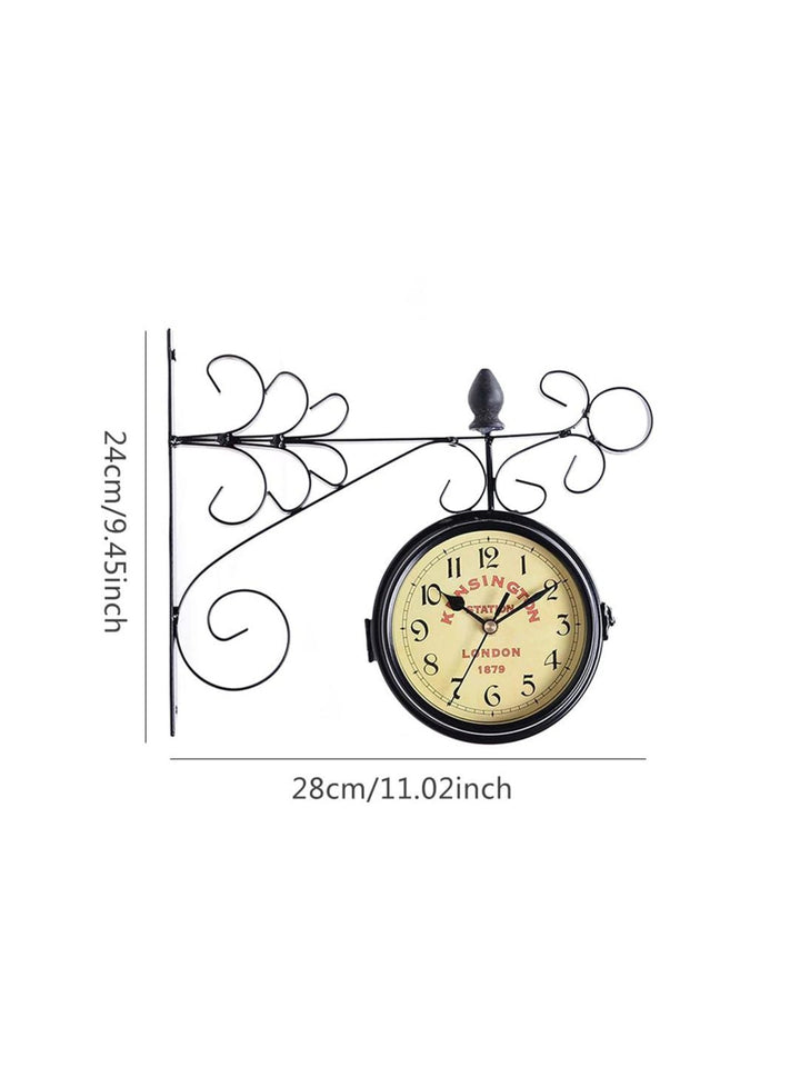 Abstract shaped wall clock