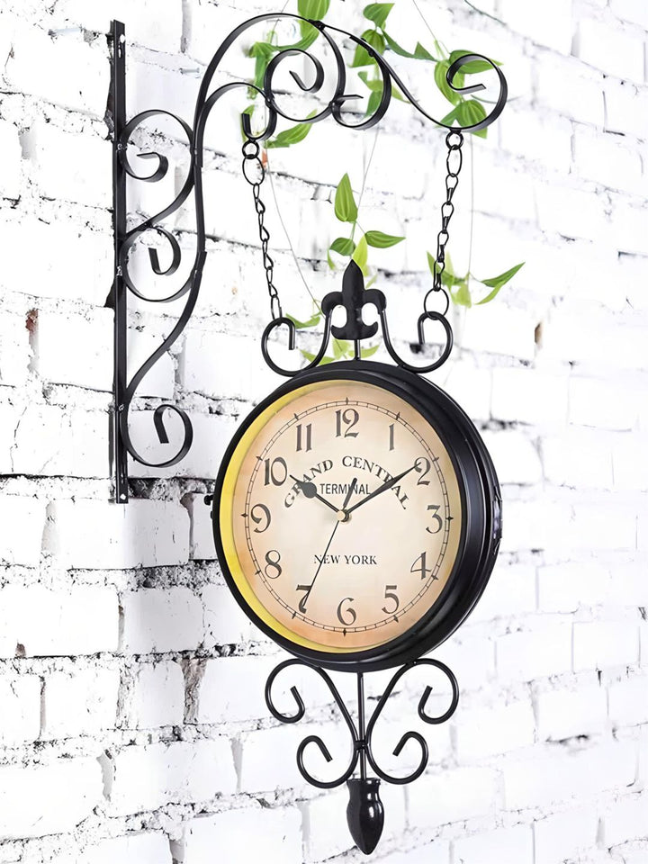 Abstract shaped wall clock