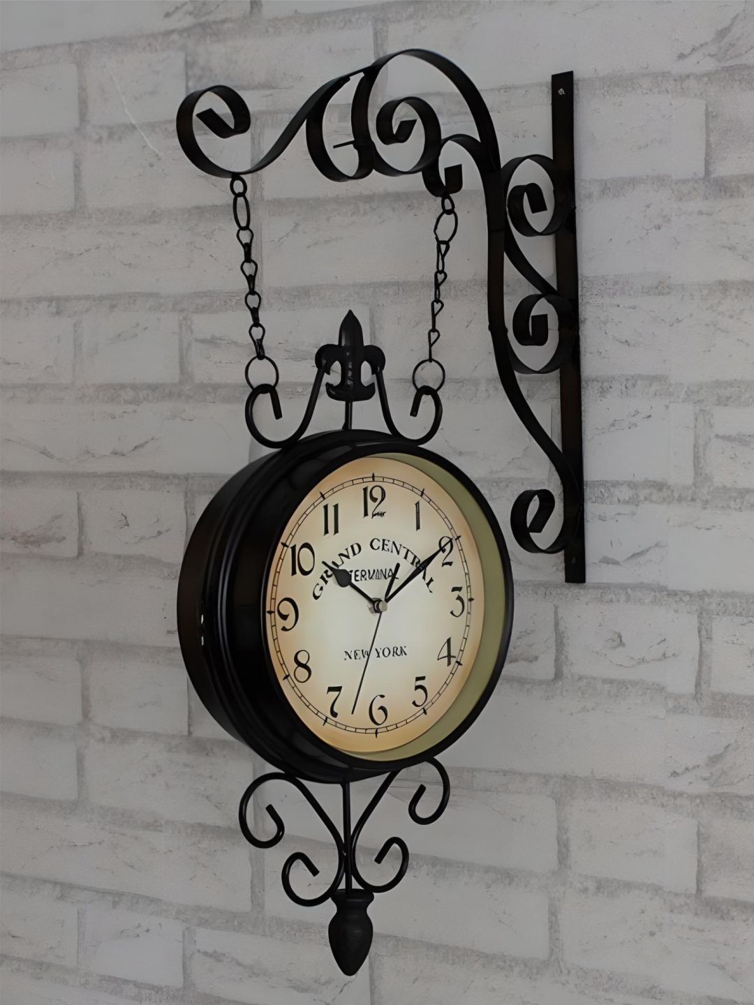 Abstract shaped wall clock