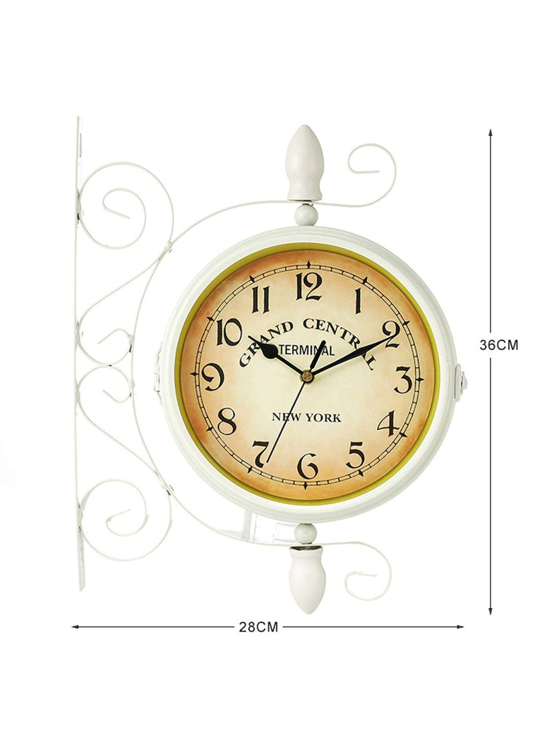 Abstract shaped wall clock