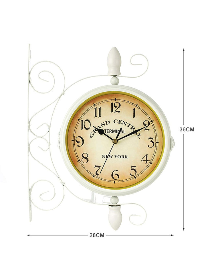 Abstract shaped wall clock