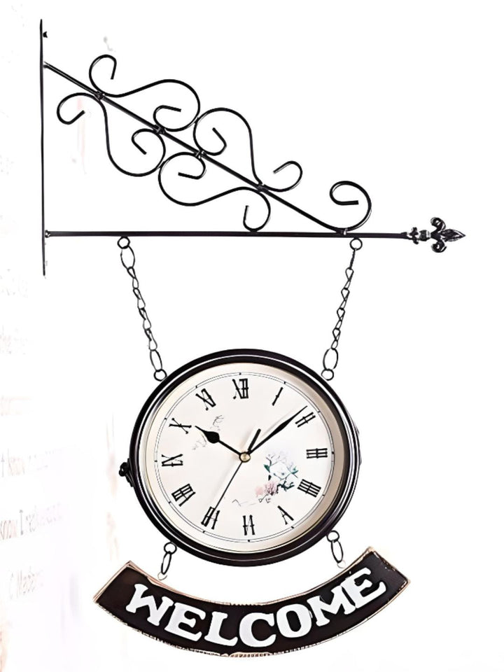 Abstract shaped wall clock