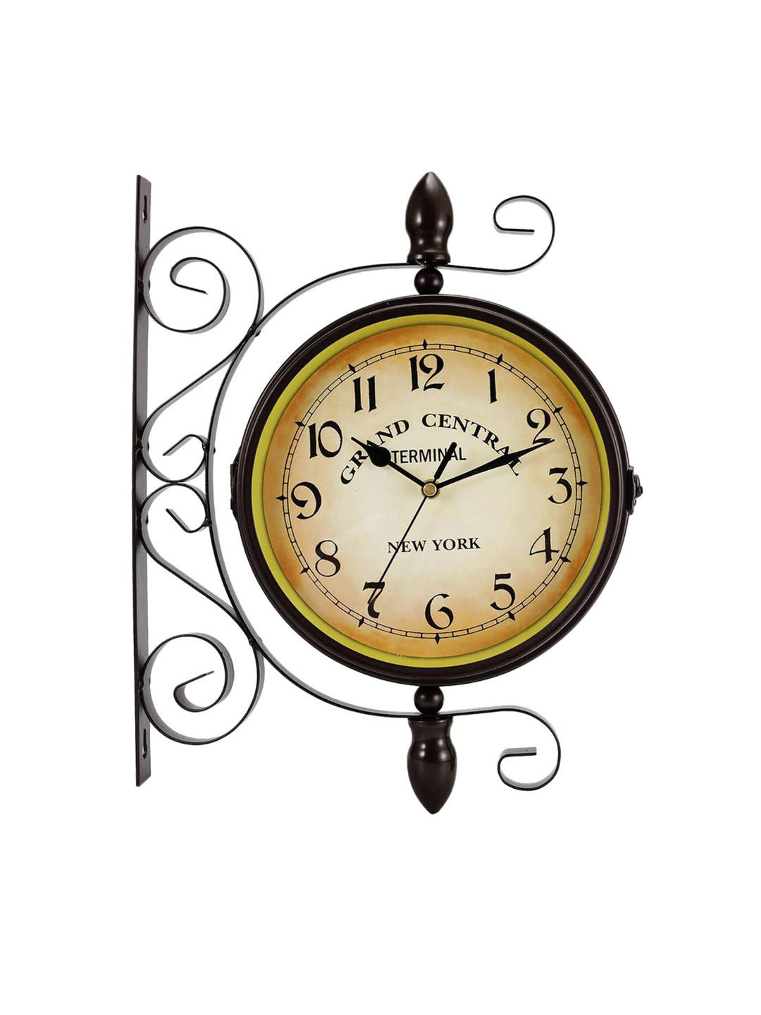 Abstract shaped wall clock