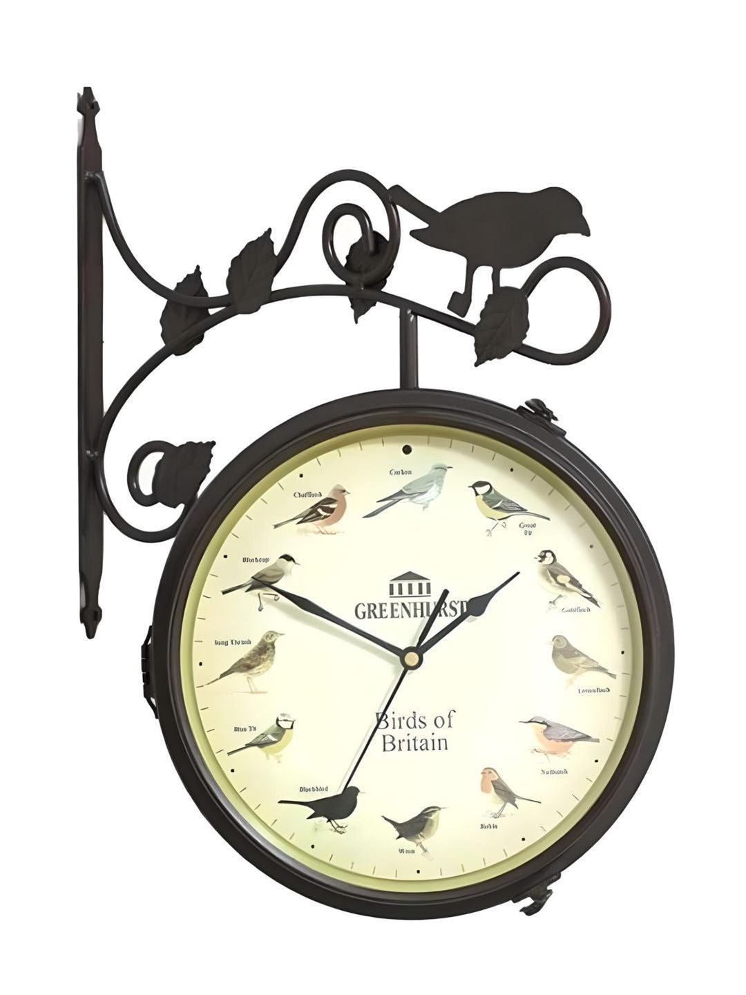 Abstract shaped wall clock
